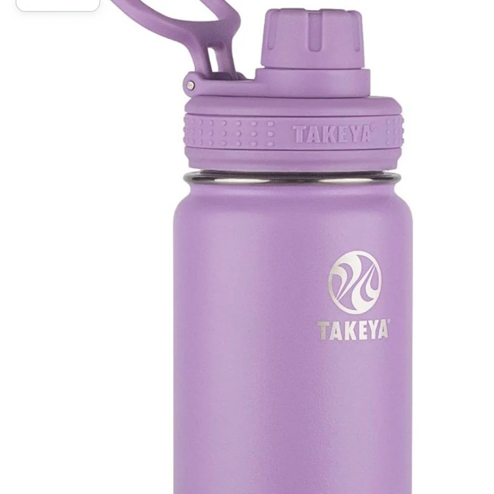 NEW TAKEYA WATER BOTTLE, LILAC PURPLE 24 OZ. Ounces, Insulated. Stainless, Loop